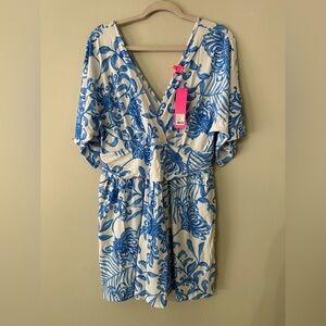 Lilly Pulitzer Parigi Romper Glisten in the Sun Size XXL NWT